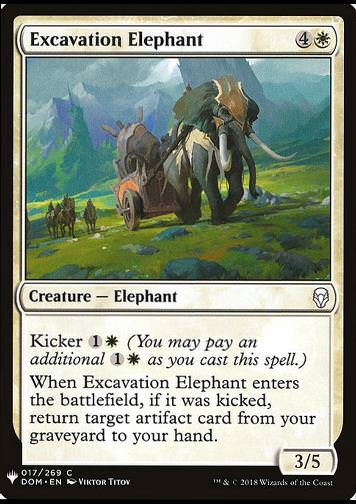 Excavation Elephant (Bergungselefant)